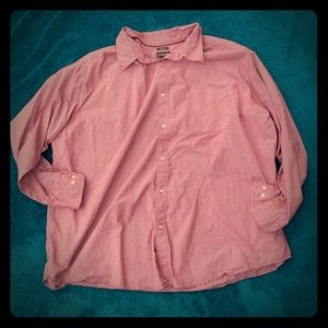 Men’s big & tall button up shirt 4xl!